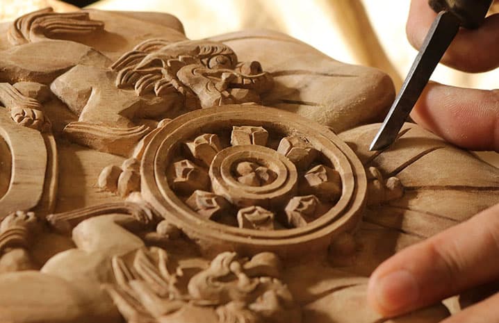 Wood carving workshop